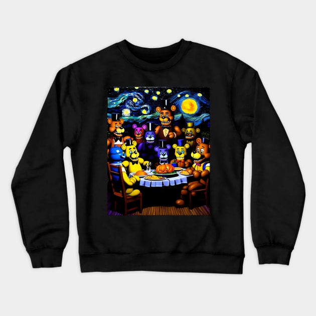 Five nights at Thanksgiving Crewneck Sweatshirt by Rogue Clone